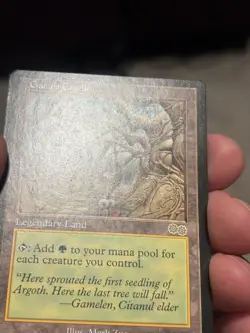 MTG: Gaea's Cradle Urza's Saga LP/NM #321/350 Legendary Land 1998 Rare Magic B - Image 3