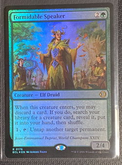 Formidable Speaker Lorwyn Eclipsed Foil MTG ECL #176 NM/M - Image 1