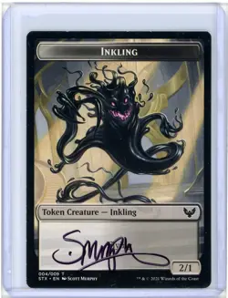 Inkling Token Strixhaven: School of Mages Signed Artist Proof MTG - Image 1