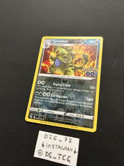 Pokemon Go - Tyranitar - 043/078 - Reverse Holo - NM - Image 3