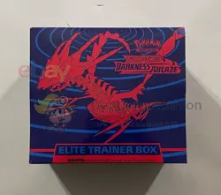 Pokemon ホケモン TCG Sword & Shield Darkness Ablaze Elite Trainer Box NEW ホケモンカートケーム - Image 1