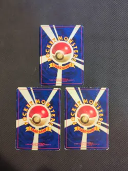 Moltres Zapdos Articuno Japanese Fossil Base Set Holo Pokemon HP - Image 5