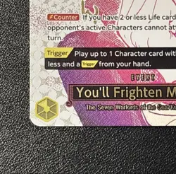 One Piece TCG OP14-118 You’ll Frighten Me… AA Alt Art Card Game CCG ENGLISH - Image 5