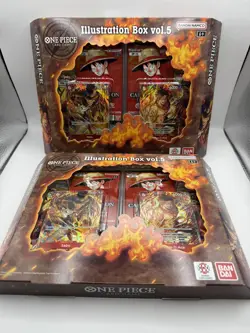 ONE PIECE Illustration Box Vol 5 & Vol 6 - Two of Each Box - New and Sealed - Image 3