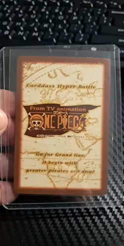 BANDAI One Piece Hyper Battle LUFFY H14 RARE VINTAGE 1ST TCG CCG - Image 2