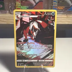 Thievul GG17/GG70 Crown Zenith Galarian Gallery Ultra Rare Full Art Holo Card - Image 1