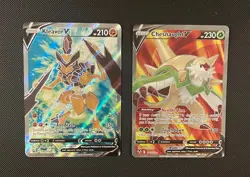 Kleavor & Chesnaught - Pokemon TCG - 2 Card Lot (Full Art Ultra Rare V Holo) - Image 1