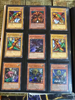 Yugioh! Vintage YuGiOh Card Binder Collection lot, Holos, Dark Magician, Exodia! - Image 2