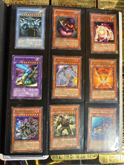 Yugioh! Vintage YuGiOh Card Binder Collection lot, Holos, Dark Magician, Exodia! - Image 4