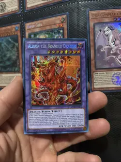 Yu-Gi-Oh Albion the Branded Dragon MP22-EN076 1st Secret Card NM Condition - Image 1