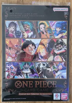 SEALED Premium Card Collection Best Selection Vol. 3 One Piece Card Game English - Image 1