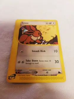 Pokemon Card - Eevee 054/144 Skyridge Common - Image 1