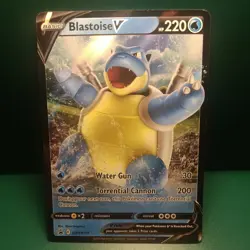 Blastoise V SWSH101 SWSH: Sword & Shield Promo Cards Holo - Image 1