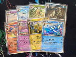 Pokemon TCG Lot 332 Cards | Eeveelution Holo Set + Double Rares - Image 1