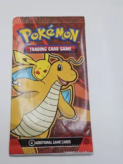 Pokemon Cards TCG Dragons McDonalds 2024 Promo Sealed Booster Card Pack (#101) - Image 1
