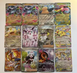 Pokemon Collection 40 Card Lot (Ex Full Art V Vmax and More) Pokemon TCG - Image 1