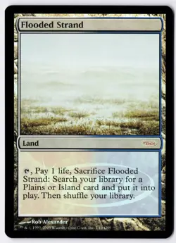 Flooded Strand - Foil - MTG Judge Promo - RareCo - Image 1
