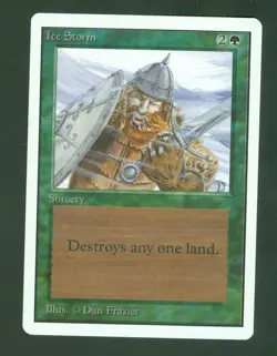 ICE STORM UNLIMITED uncommon Magic the Gathering - Image 1