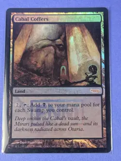 MTG Magic: Friday Night Magic 2007: Cabal Coffers Foil #10/12 Promotional - NM - Image 1