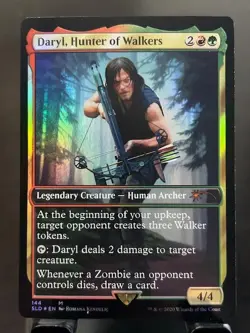 Daryl, Hunter of Walkers Foil Secret Lair Drop Series Magic the Gathering Card - Image 1