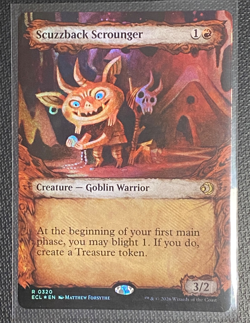 Scuzzback Scrounger (Showcase) Lorwyn Eclipsed Foil MTG ECL #320 NM/M - Image 1