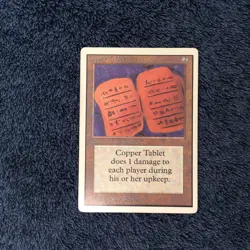 COPPER TABLET UNLIMITED uncommon Magic the Gathering - Image 3