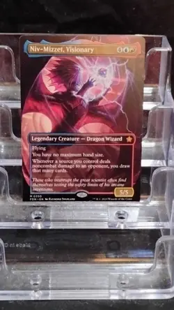 Niv-Mizzet, Visionary (Borderless) Foundations Regular - Image 1