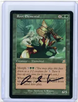 Root Elemental Scourge Rare Artist Proof Signed MTG - Image 1