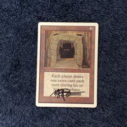 HOWLING MINE UNLIMITED rare Magic the Gathering Signed - Image 3