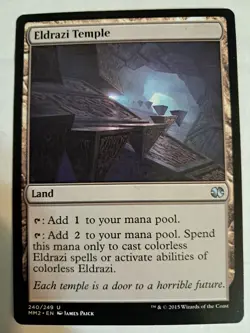 Eldrazi Temple (240/249) Near Mint English Modern Masters 2015 MM2 MTG Magic - Image 1