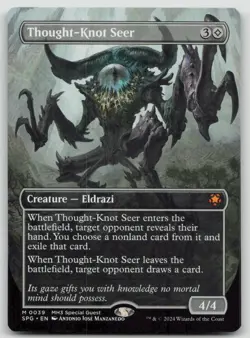 Thought-Knot Seer (Borderless) SPG #39 M Normal NM - Image 1