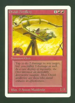 ORCISH ARTILERY UNLIMITED uncommon Magic the Gathering - Image 1