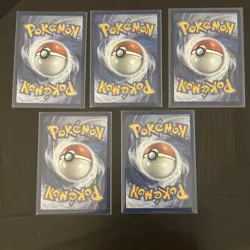 Pokemon 5 Card Lot - EX, Mega, V Ultra Rares NM - Image 5