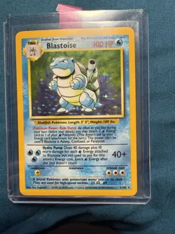 1999 Pokemon TCG Original Blastoise Holo Rare Base Set #2/102 Unlimited 👀🔥 - Image 1