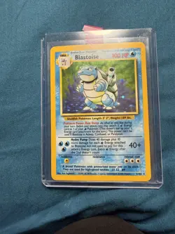 1999 Pokemon TCG Original Blastoise Holo Rare Base Set #2/102 Unlimited 👀🔥 - Image 3