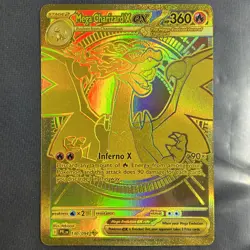 Mega Charizard X ex 130/094 Mega Hyper ME02 Phantasmal Flames English Pokemon - Image 1