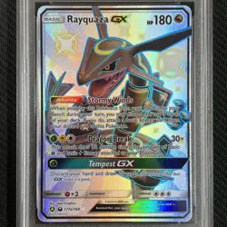 Rayquaza GX 177a/168 PSA 9 Shiny Alternate Art Promos PR English Pokemon TCG CCG - Image 4