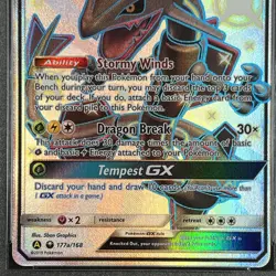 Rayquaza GX 177a/168 PSA 9 Shiny Alternate Art Promos PR English Pokemon TCG CCG - Image 5