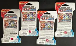 POKEMON XY PRIMAL CLASH BOOSTER SLEEVE PACKS ALL 4 ARTWORK NICE! - Image 2