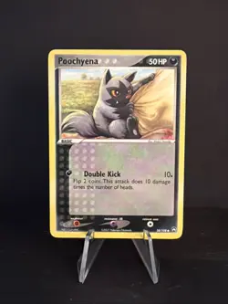 Pokemon TCG Poochyena EX Power Keepers Set 58/108 Near Mint - Image 1