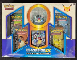 Pokemon 2016 Generations BLASTOISE EX Red & Blue Collection Box 20th Anniversary - Image 1