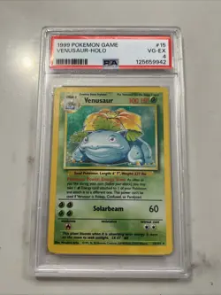 1999 Pokemon Base Set Charizard Blastoise Venusaur PSA 3, 4, 5. The Big Three - Image 3