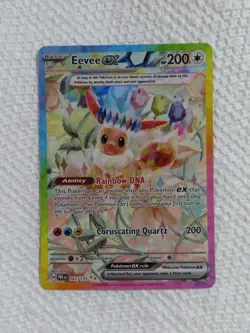 Eevee EX 167/131 Sir SV Prismatic Evolutions Pokemon 2025 Fresh Pull MINT - Image 2
