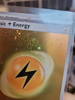 Pokemon Basic Basic Lightning Energy SVE004 2 Swirls Holo Scarlet & Violet 151 - Image 2