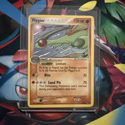 Flygon - 3/17 - Pokemon Pop Series 4 non Holo Card LP - Image 1