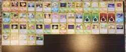 Pokemon Lot 50 Cards Base Set Fossil Jungle Base 2 Team Rocket WOTC Vintage TCG - Image 2