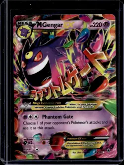 2014 Pokemon XY Phantom Forces M Gengar EX #035/119 - Image 1