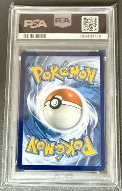 2022 POKEMON SWSH BLACK STAR PROMO 262 FULL ART/CHARIZARD VSTAR UPC PSA 9 MINT - Image 2