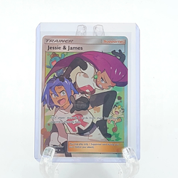 2019 Jesse And James Pokemon TCG Full Art Trainer Card 68/68 Hidden Fates NM - Image 1