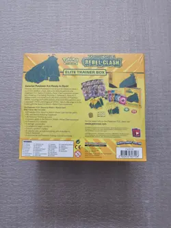 Rebel Clash Elite Trainer Box ETB Sword & Shield Pokemon Factory Sealed - Image 2